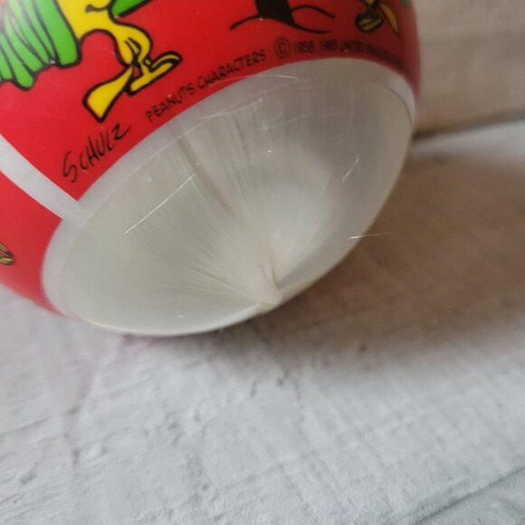 Vintage 1978 Snoopy & Woodstock Merry Christmas Ornament By Schulz - Picture 3 of 3